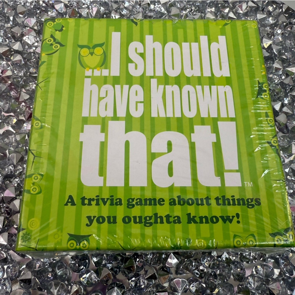 Game trivia I should have known that Trivia Game – Bright Lime Green